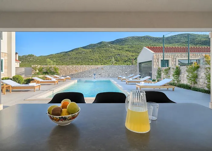 Villa Lovorika - Padel, Cageball, Basketball & Heated Pool Trnbusi